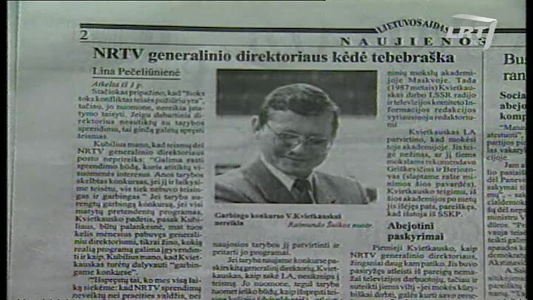 Panoramos archyvai. Dėl TV generalinio direktoriaus