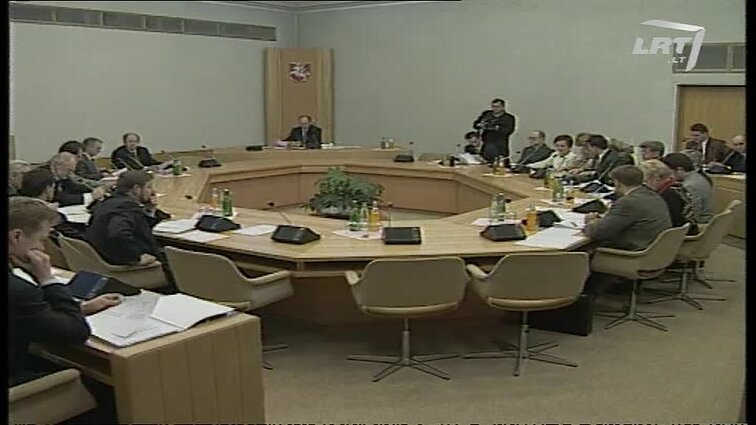 Panoramos archyvai. Vyriausybės posėdis