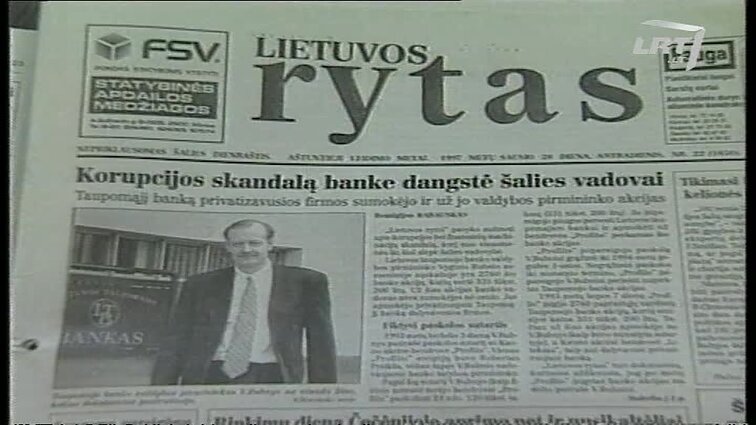 Panoramos archyvai. Taupomojo banko skandalai
