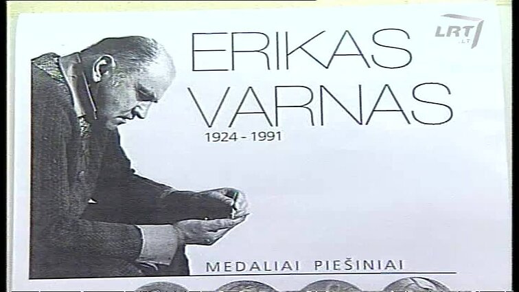 Panoramos archyvai. Eriko Varno medalių ir piešinių paroda
