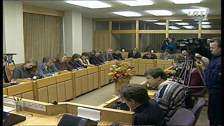Panoramos archyvai. Gedimino Vagnoriaus spaudos konferencija
