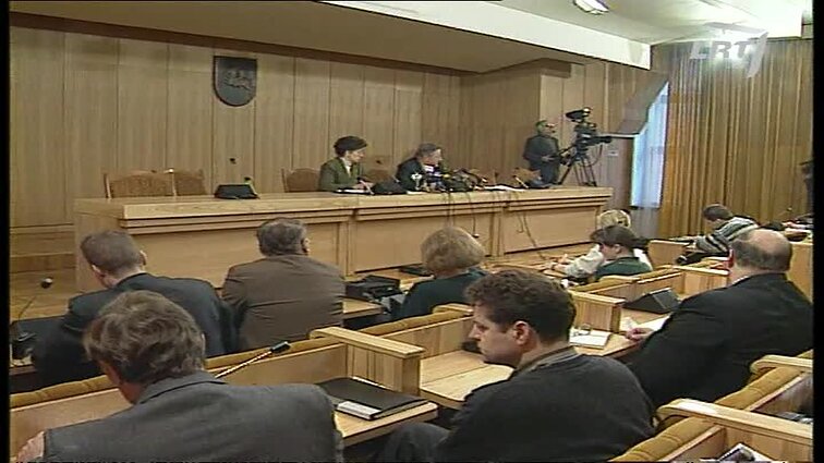 Panoramos archyvai. Spaudos konferencijos apie politiką, skandalus