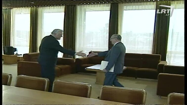 Panoramos archyvai. Prezidentas priėmė Bronių Nainį