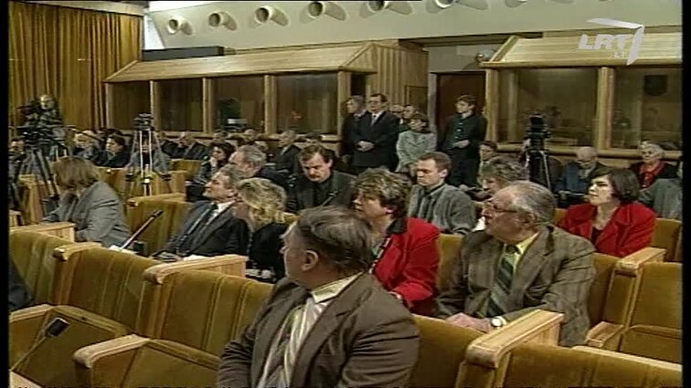 Panoramos archyvai. VRK spaudos konferencija