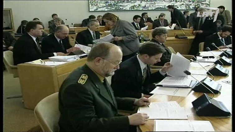 Panoramos archyvai. Vyriausybės posėdis