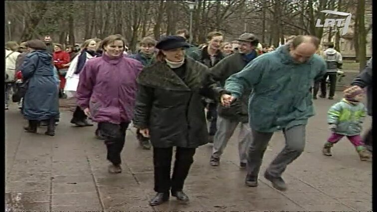 Panoramos archyvai. Velykos prie Gedimino kalno