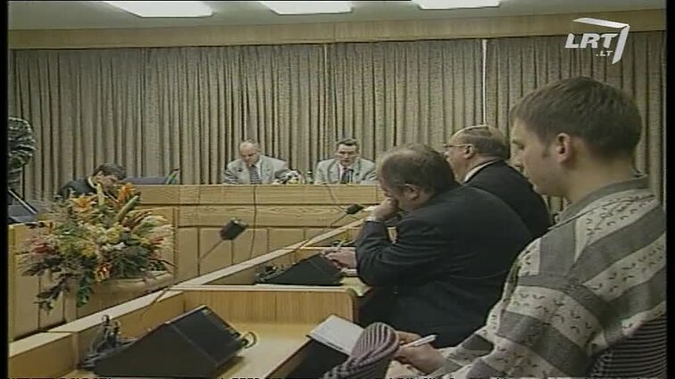 Panoramos archyvai. Rimanto Stanikūno spaudos konferencija