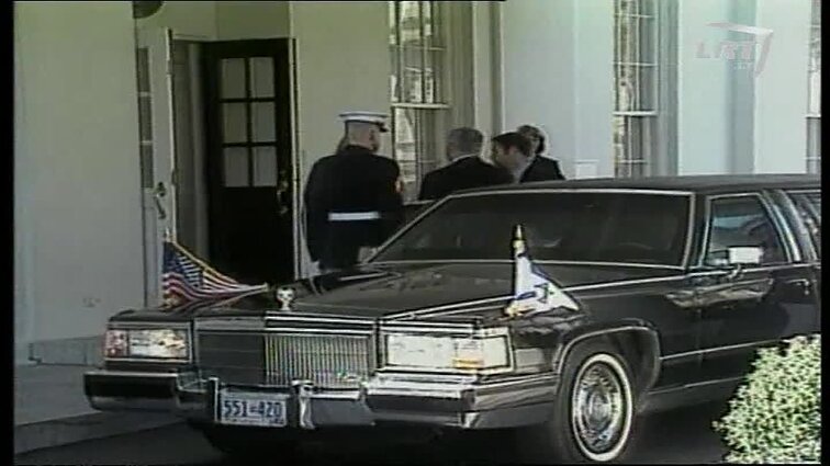 Panoramos archyvai. Susitiko Benjamin Netanyahu ir Bill Clinton