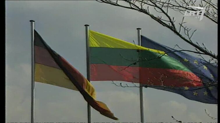 Panoramos archyvai. Vytautas Landsbergis susitinka su Vokietijos Bundestago pirmininke