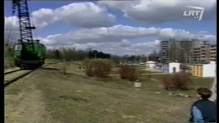 Panoramos archyvai. Alytuje nevažinės traukiniai