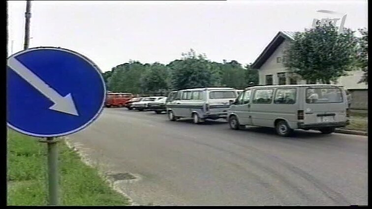 Panoramos archyvai. Piketuoja Panevėžio vairuotojai