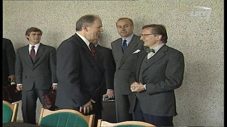 Panoramos archyvai. Austrijos Užsienio reikalų ministras