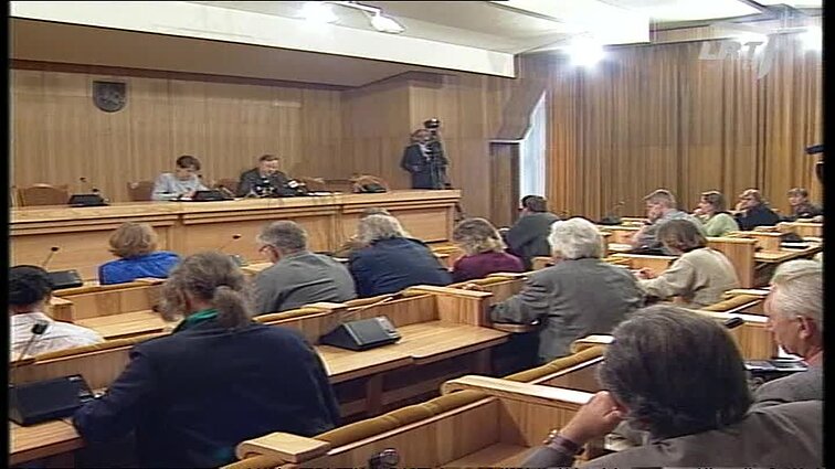 Panoramos archyvai. Vytauto Landsbergio spaudos konferencija