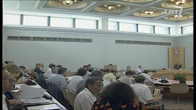 Panoramos archyvai. Vyriausybės posėdis
