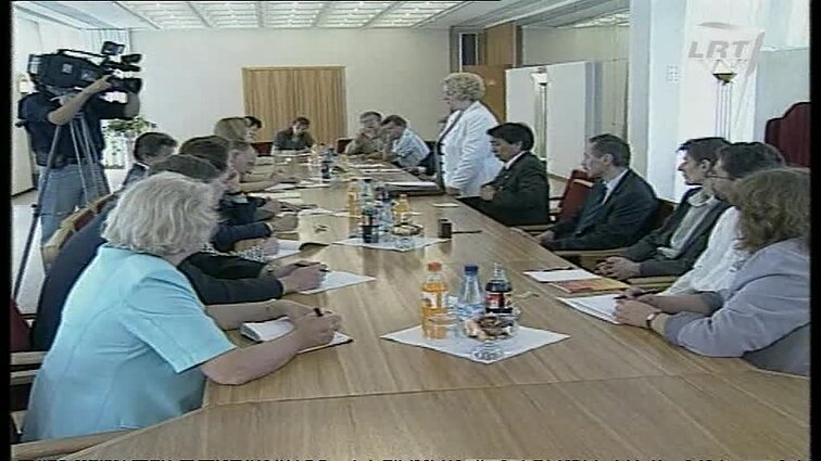 Panoramos archyvai. Tibeto parlamento tremtyje atstovų vizitas