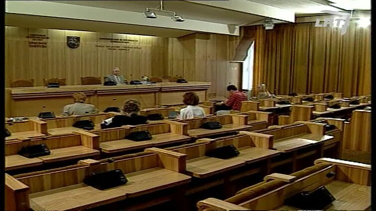 Panoramos archyvai. Politinių kalinių ir tremtinių sąjungos spaudos konferencija