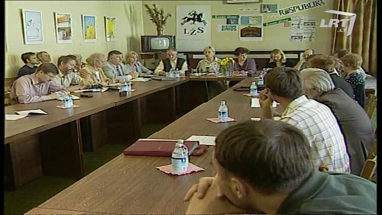Panoramos archyvai. Paminklosaugininkų spaudos konferencija