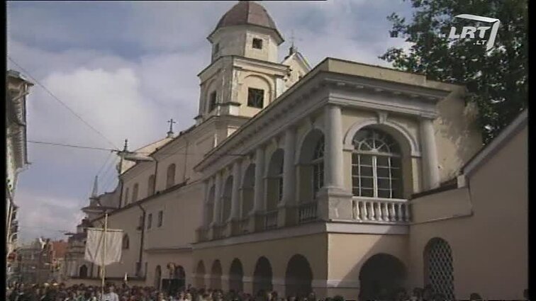 Panoramos archyvai. Katalikiško jaunimo žygis
