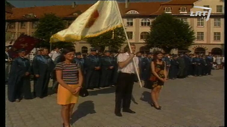 Panoramos archyvai. Paminklas M. Mažvydui Klaipėdoje