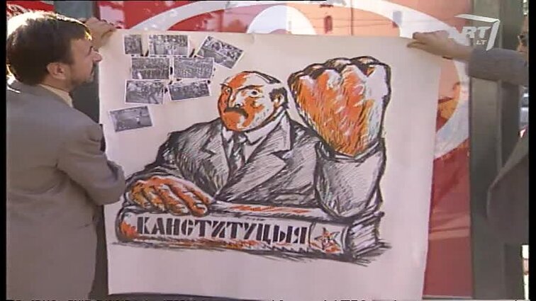 Panoramos archyvai. Piketas prieš Aleksandrą Lukašenką