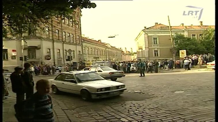 Panoramos archyvai. Autokatastrofa Vilniuje