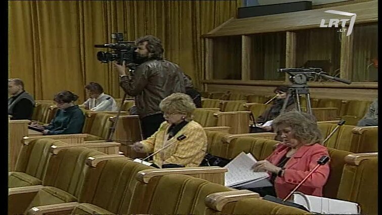 Panoramos archyvai. Povilo Gylio spaudos konferencija