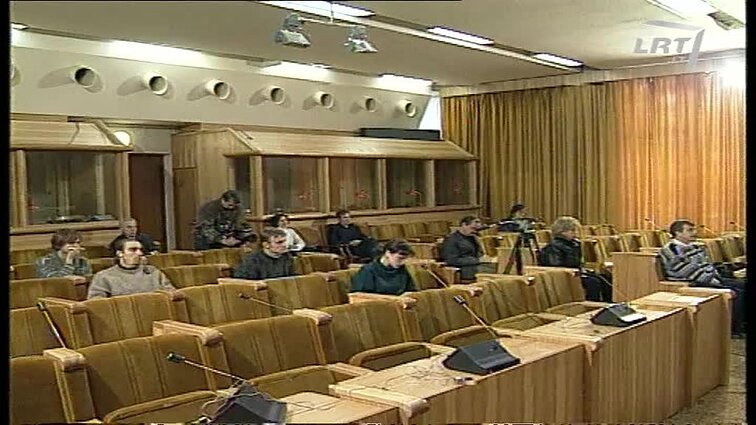 Panoramos archyvai. LLS spaudos konferencija