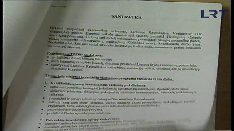 Panoramos archyvai. Vyriausybės posėdis