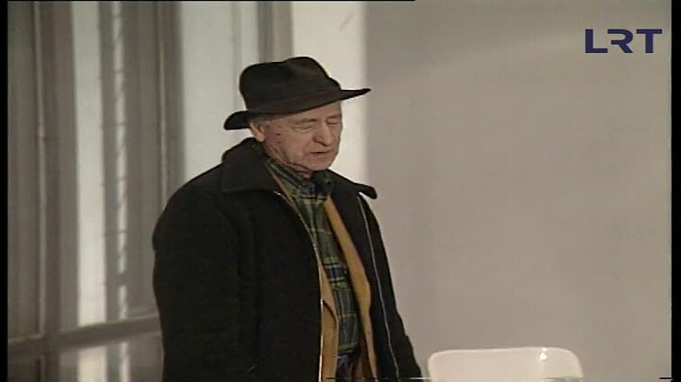 Panoramos archyvai. Jonas Mekas Vilniuje