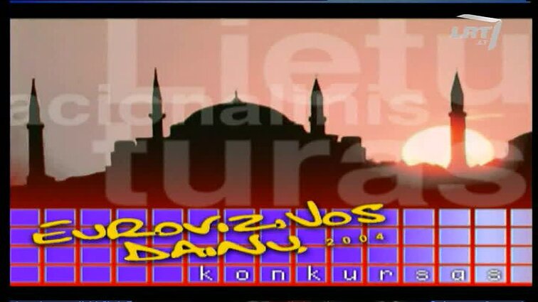 Eurovizija 2004. Nacionalinė atranka, burtų traukimas