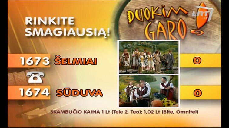 Duokim garo!