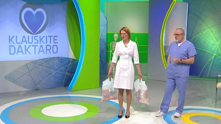 Klauskite daktaro.