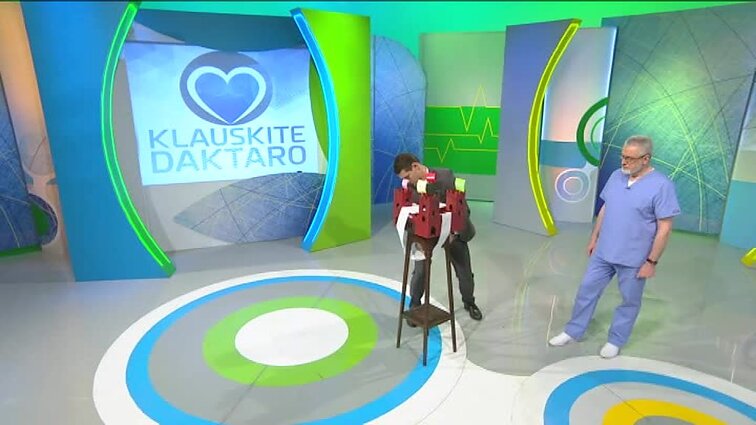 Klauskite daktaro.