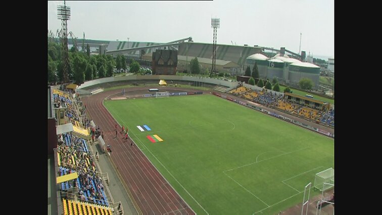 Baltijos futbolo taurės rungtynės. Lietuva - Estija