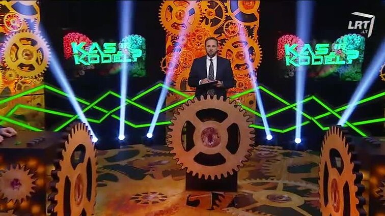 TV žaidimas „Kas ir kodėl?“.