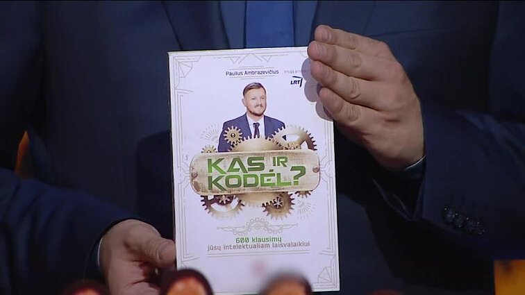 TV žaidimas Kas ir kodel?. - 2016.09.09