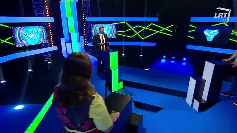TV žaidimas „Kas ir kodėl?“.
