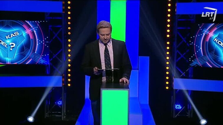 TV žaidimas „Kas ir kodėl?“. - 2017.10.03