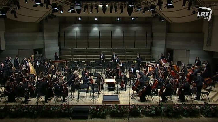 LVSO sezono pradžios koncertas. - 2017m.Operos žvaigždės vienoje scenoje;E.Montvydas,K.Smoriginas,V.Miškūnaitė,LVSO