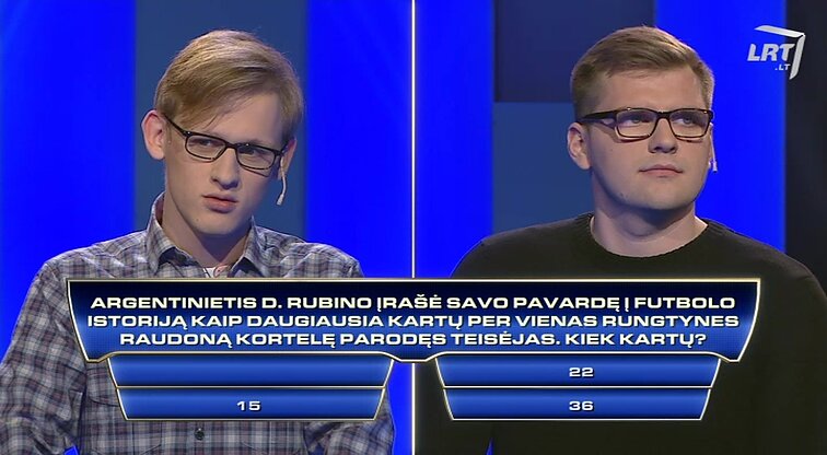 TV žaidimas „Kas ir kodėl?“. - 2017.11.24