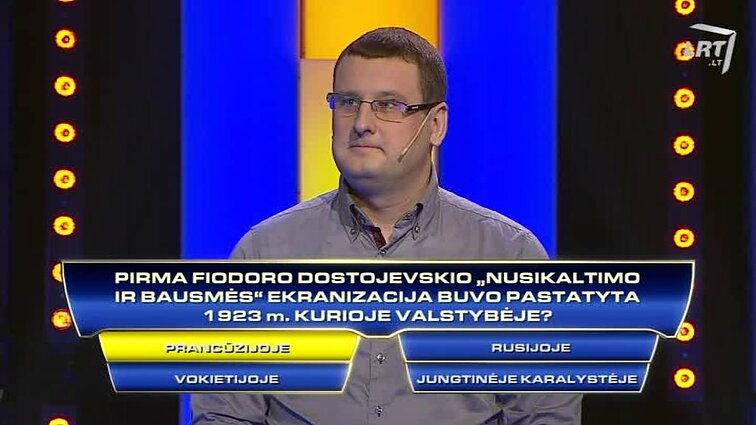 TV žaidimas „Kas ir kodėl?“. - 2017.12.01