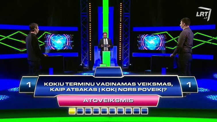 TV žaidimas „Kas ir kodėl?“. - 2017.12.12