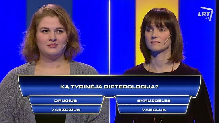 TV žaidimas „Kas ir kodėl?“. - 2017.12.18