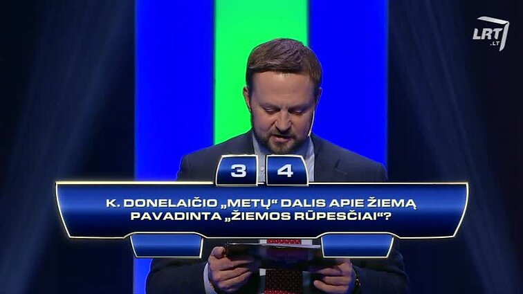 TV žaidimas „Kas ir kodėl?“. - 2018.01.03