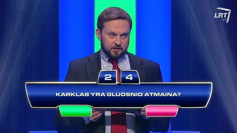 TV žaidimas „Kas ir kodėl?“. - 2018.01.17
