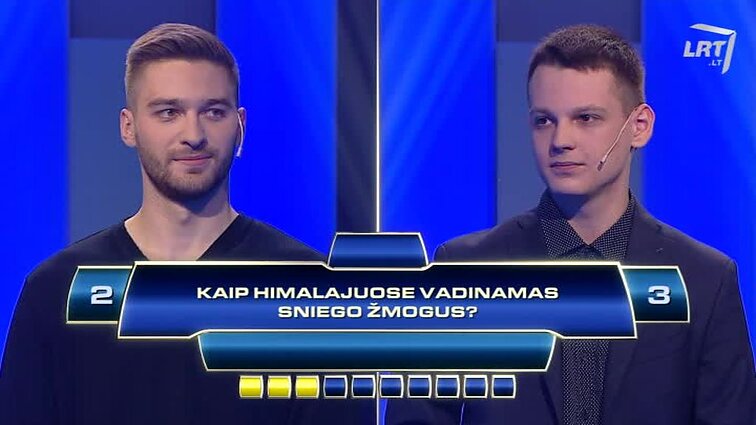 TV žaidimas „Kas ir kodėl?“. - 2018.01.18