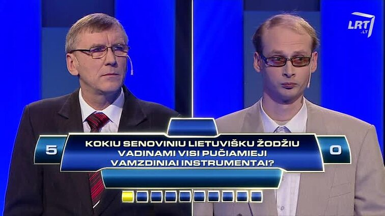 TV žaidimas „Kas ir kodėl?“. - 2018.01.22