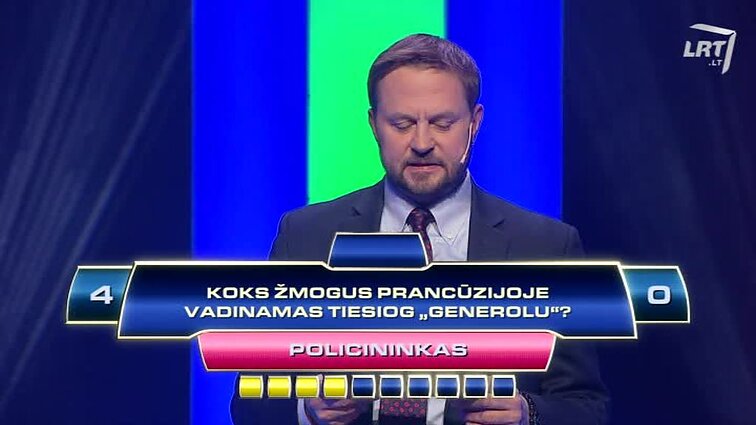 TV žaidimas „Kas ir kodėl?“. - 2018.03.15