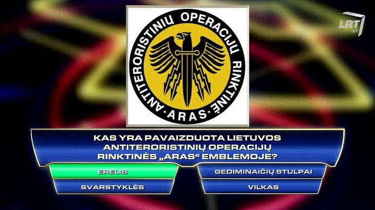 TV žaidimas „Kas ir kodėl?“.
