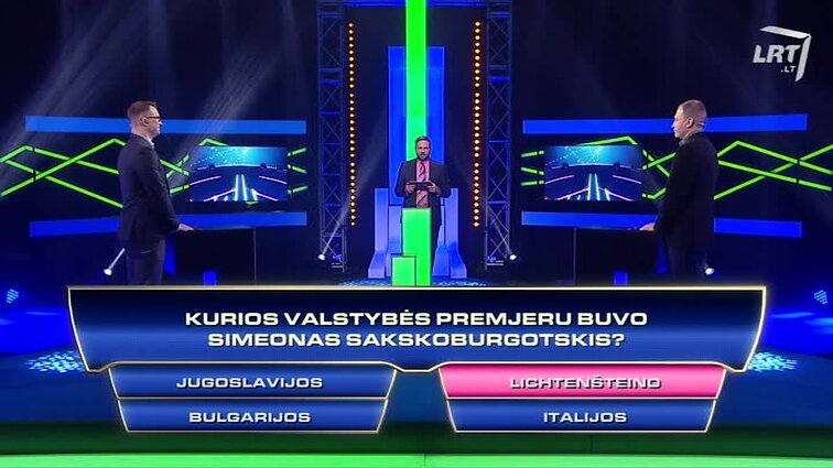 TV žaidimas „Kas ir kodėl?“.